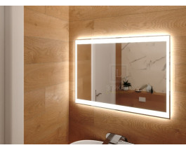 Зеркало с подсветкой для ванной комнаты Инворио 200х80 см