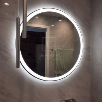 Зеркало с подсветкой для ванной комнаты Латина 70 см